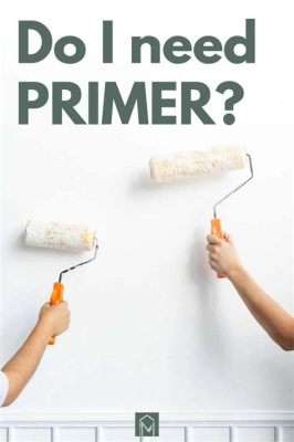 do you have to prime a wall before painting