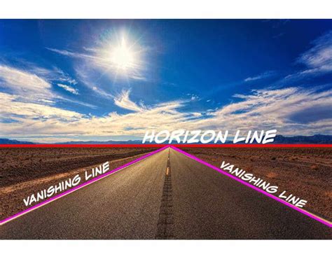 horizon line definition art what is the horizon line in art