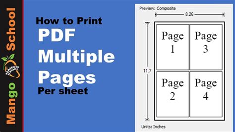 how to print 4 pages per sheet: exploring the various methods for printing on both sides of a paper